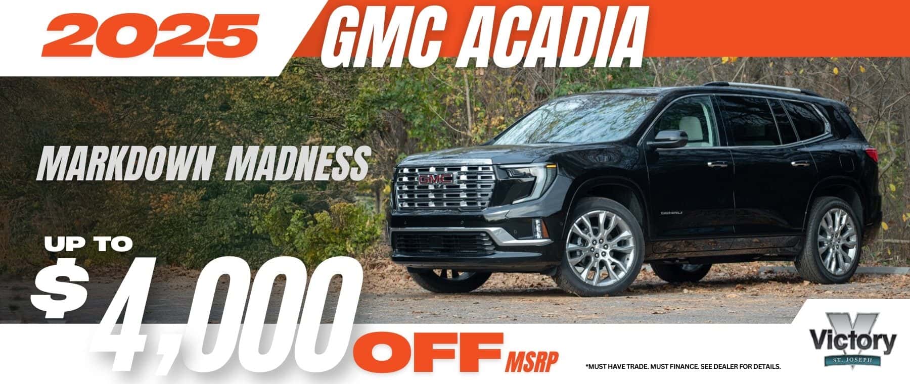 March GMC Acadia