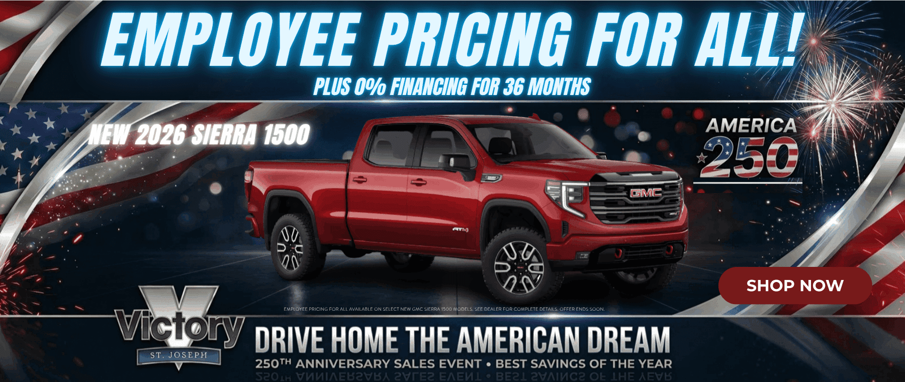 Employee Pricing Banner 7-1-26