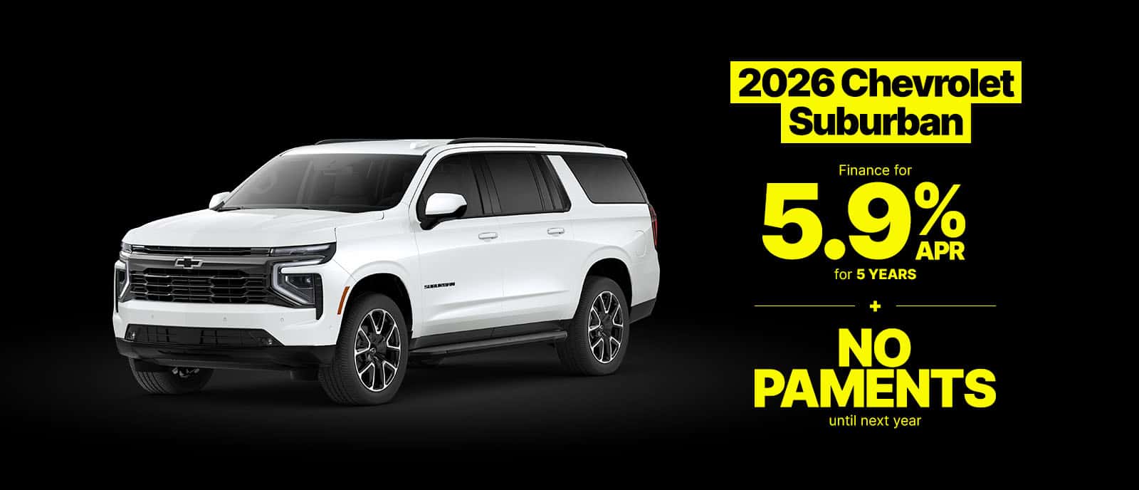 2026 Suburban for sale
