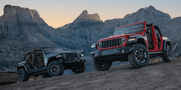 Two Jeep Wranglers