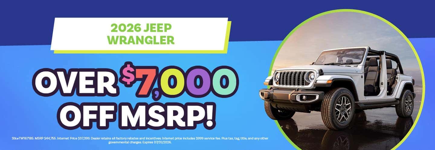 wrangler offer