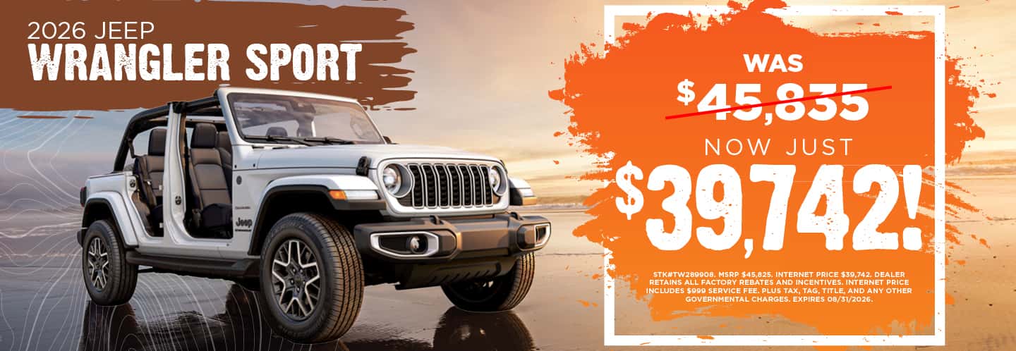 Wrangler Sport - August