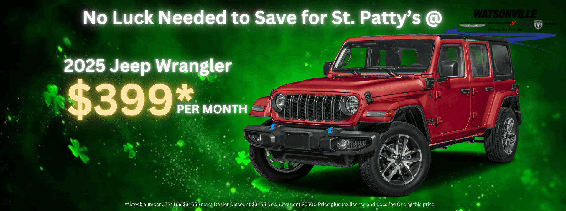 march wrangler banner