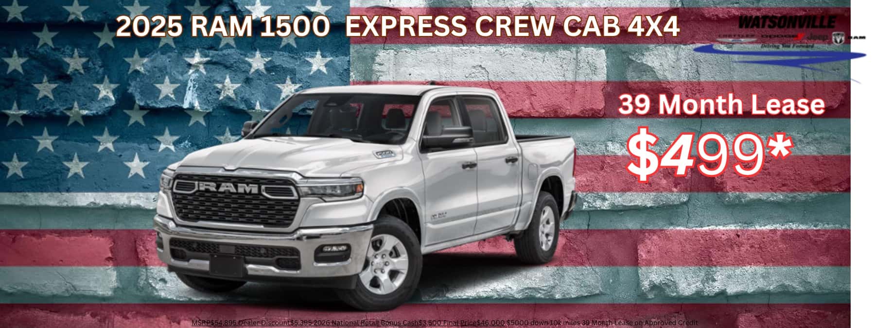 RAM 1500 $499