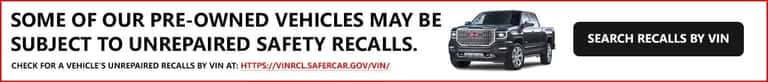Check for Recalls