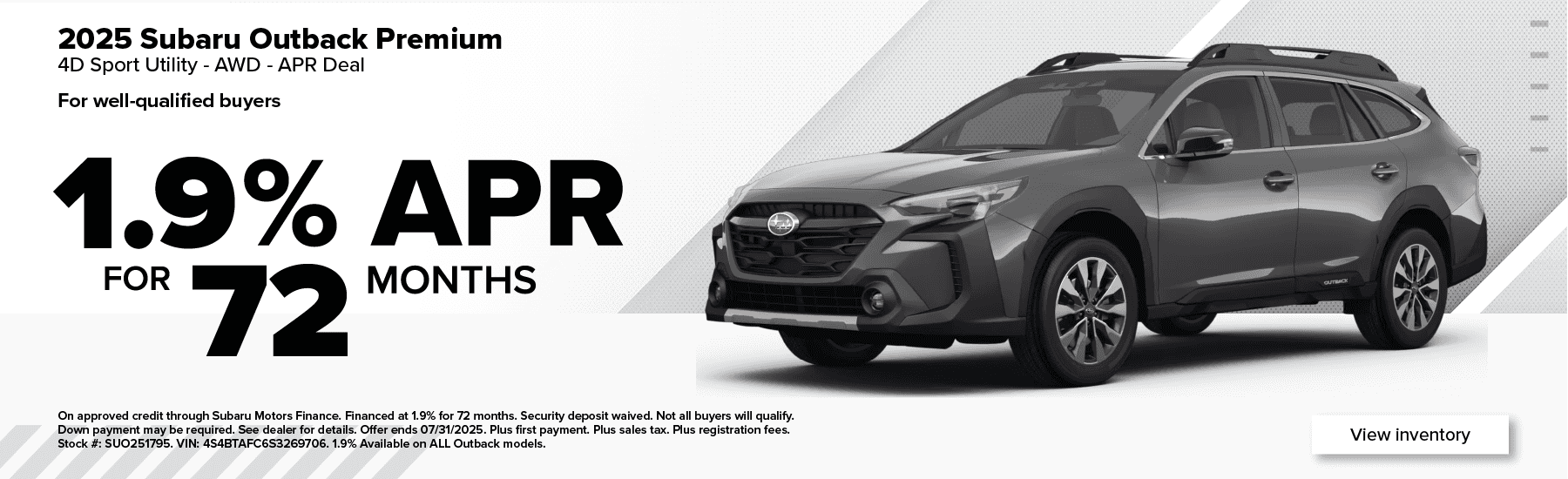Subaru-Sliders-July25_Outback-Premium-1800×550-Financing-Offer