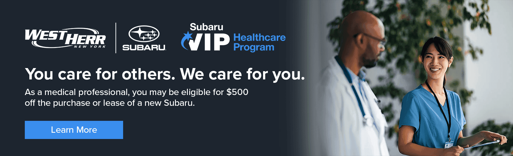 Subaru VIP Healthcare Program