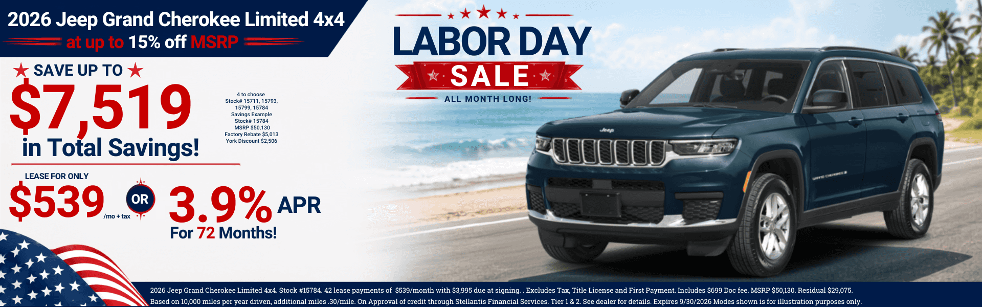 Best Jeep Grand Cherokee Lease Deals and Sale Prices in Arizona