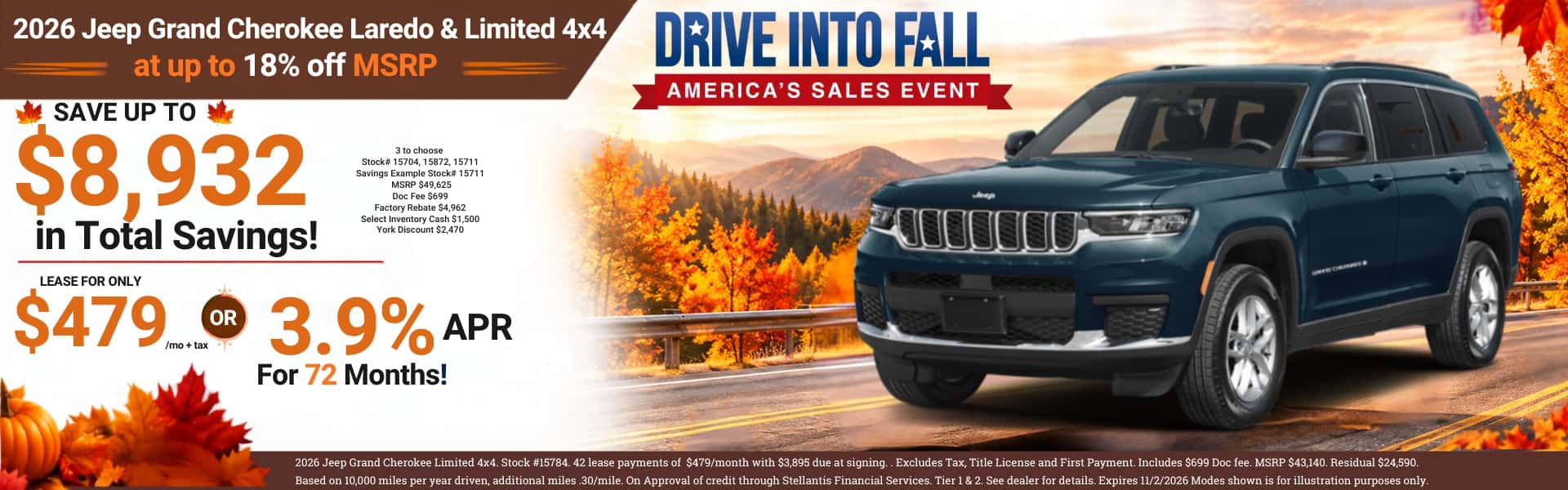 Fall Sales event York