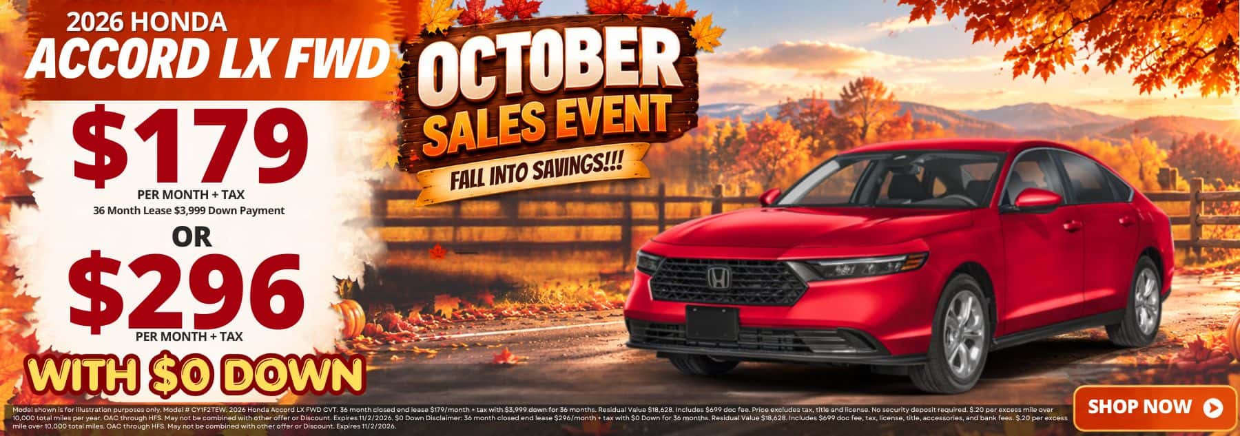 October accord deals